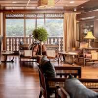 Relax and take in the views from the lounge bar