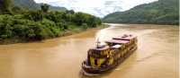 The recently refurbished and very comfortable Anouvong explores the upper Mekong River through Laos