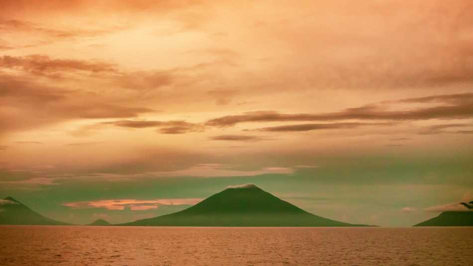 The remote Moluccas Archipelago