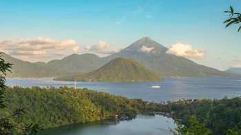 Lake Laguna, Maitara Island and Tidore Island, Ternate, North Maluku, Indonesia,Adi Pamungkas The spectacular volcanic landscapes of North Maluku, Indonesia
