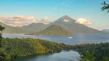 Lake Laguna, Maitara Island and Tidore Island, Ternate, North Maluku, Indonesia,Adi Pamungkas The spectacular volcanic landscapes of North Maluku, Indonesia