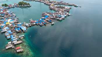 DJI_0268,Southern Sea Ventures Baju village in the Togean Islands