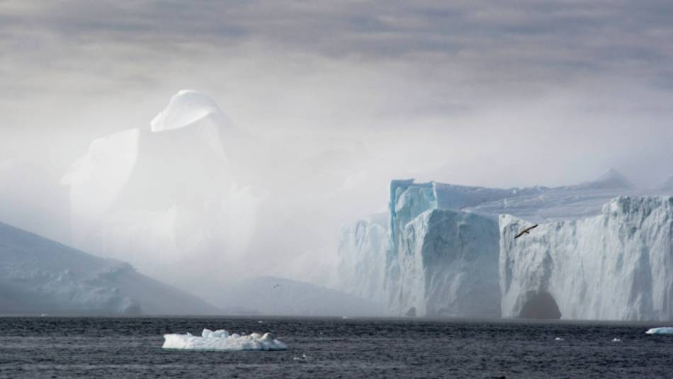 Spectacular tabular icebergs, Northwest passage | Dennis Minty