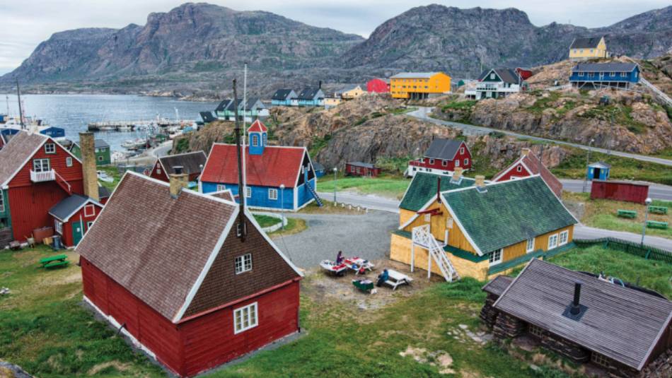 Sisimiut village in West Greenland | Dennis Minty