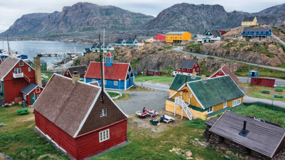 Sisimiut village in West Greenland | Dennis Minty