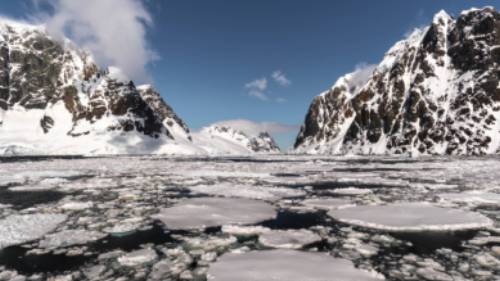 Ice fills the Lemaire Channel | Richard I'Anson