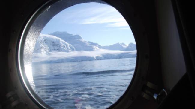 View from the porthole