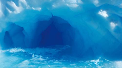 Carved iceberg, Antarctica | Peter Walton