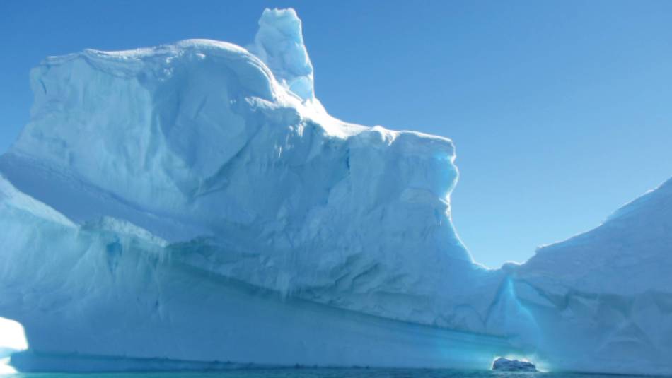 Icebergs off the Antarctic peninsula | Learna Cale