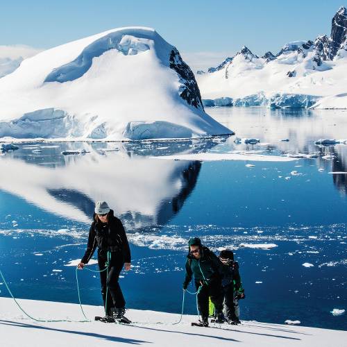 A slow and steady climb in Antarctica