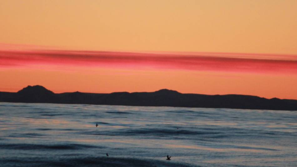 Varied colours of sunset in the Arctic | Rachel Imber