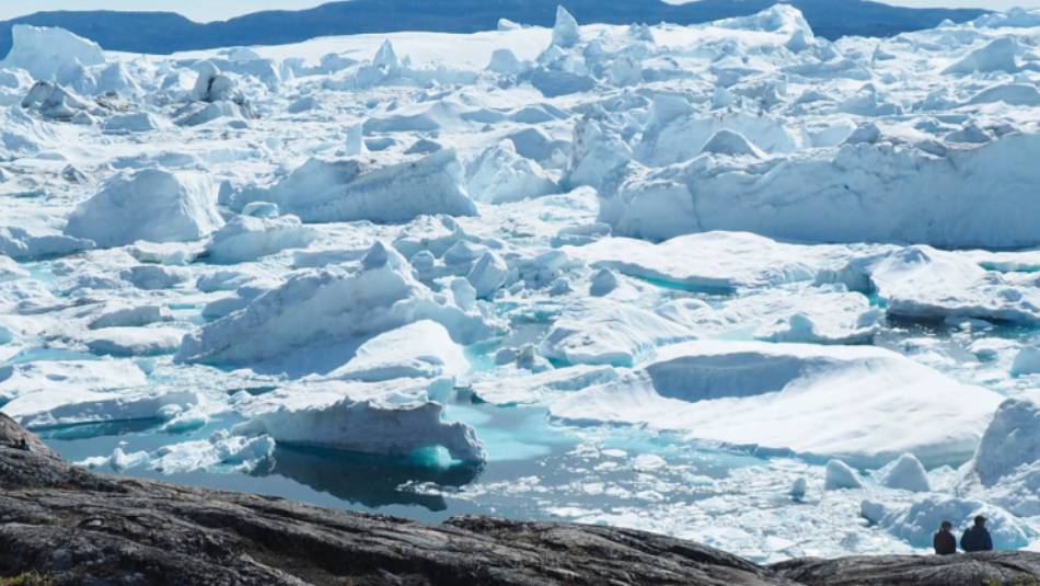 The moving sea of ice at Jakobshavn Glacier in Ilulissat | Rachel Imber