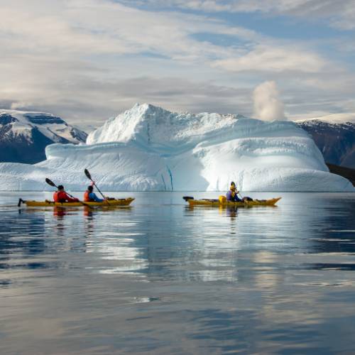 Exploring Scorseby Sund by kayak