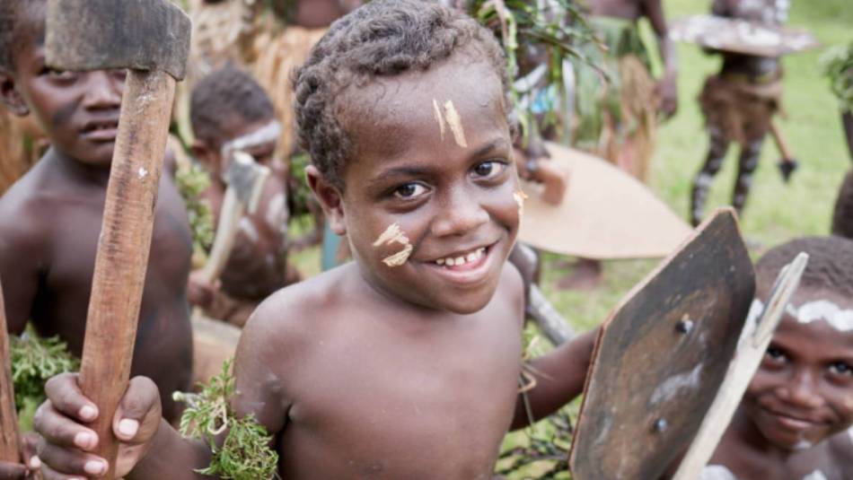 Young villagers on Choiseul Island, Solomon Islands | Ewen Bell