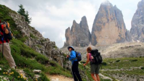Beside the Tre Cime, The Dolomites, Italy
