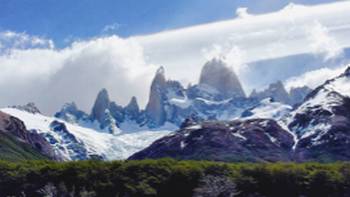Spectacular views at Fitz Roy and Cerro Torre, Patagonia