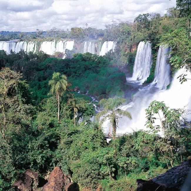 Taller and twice as wide as Niagara Falls with 275 cascades, nothing quite describes the grandeur of the Iguazu Falls | David Tatnell