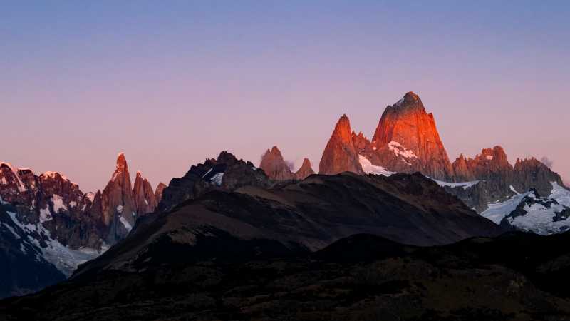 Sunrise on Fitzroy, Patagonia | Lachlan Gardiner