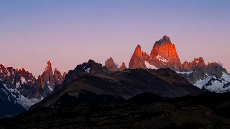 Sunrise on Fitzroy, Patagonia | Lachlan Gardiner