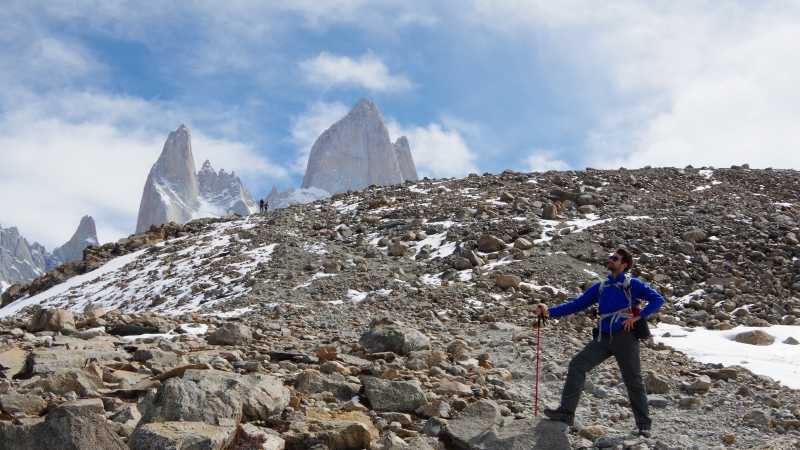 Trekking beneath Mont Fitz Roy in Patagonia | David Taylor