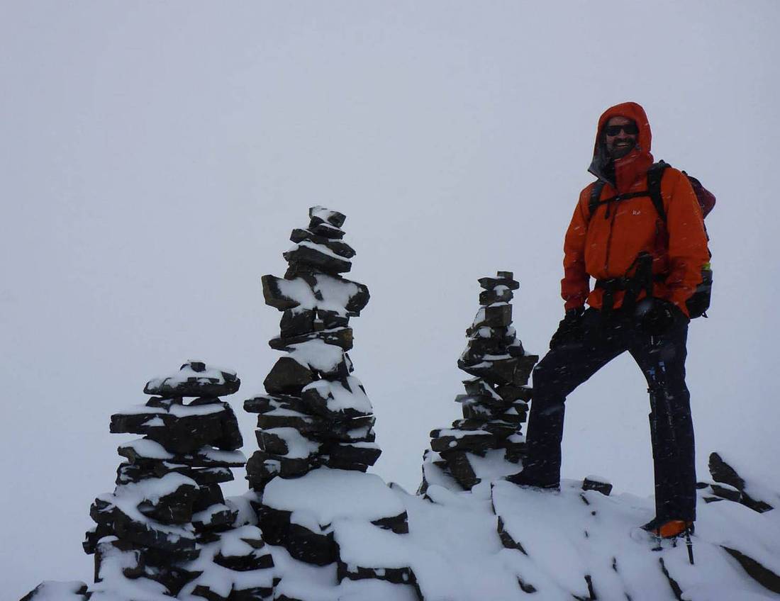 The first summit on the Bolivia mountaineering expedition. At the top of Pico Tarija (5320m) |  <i>Anthony Bohm</i>