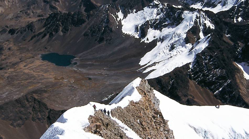 Spectacular view from the summit of Huayna Potosi, Bolivia | Sue Fear