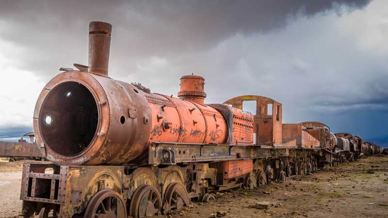 Train Cemetery, Uyuni: Bolivia's vintage trains.
