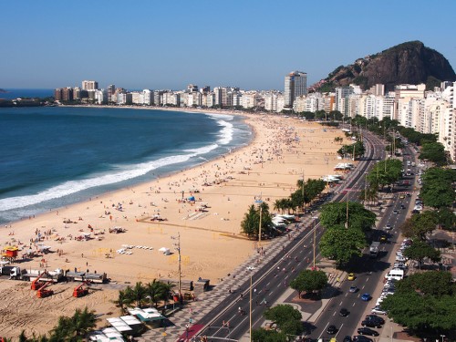 Views of the iconic Copacabana beach strip&#160;-&#160;<i>Photo:&#160;Scott Pinnegar</i>