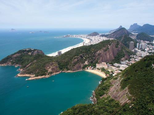 Sunny views over Copacabana, Rio&#160;-&#160;<i>Photo:&#160;Scott Pinnegar</i>