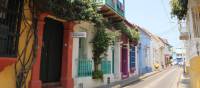 Stroll through the colourful streets in Old Town, Cartagena
