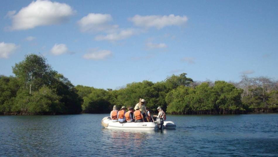 Zodiac cruising through the Galapagos Islands | Marta Ticha