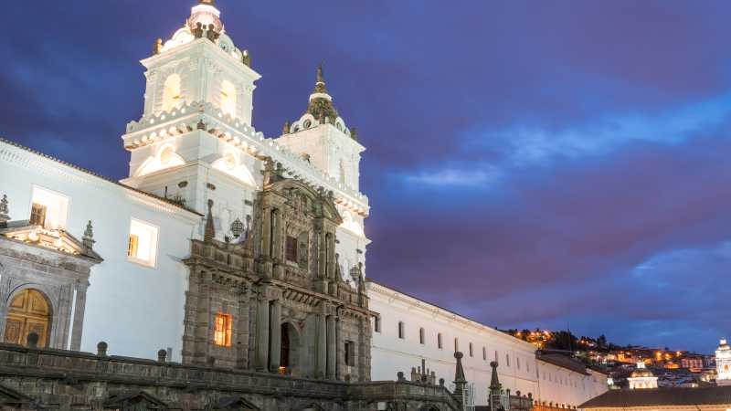 Plaza de San Francisco in Quito

