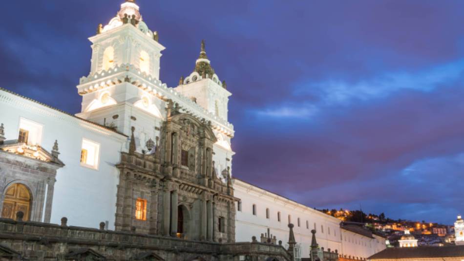 Plaza de San Francisco in Quito
