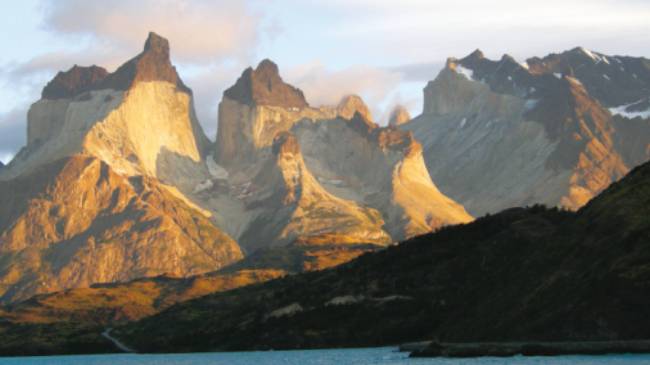 Early morning view of Cuernos del Paine, Patagonia | Carole Solomons