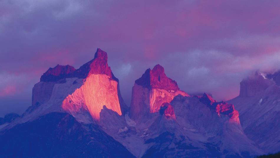 Cuernos del Paine at sunrise, Patagonia | Carole Solomons