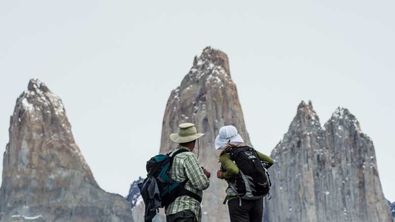Admire the amazing landscapes in Patagonia in Torres del Paine National Park, Chile