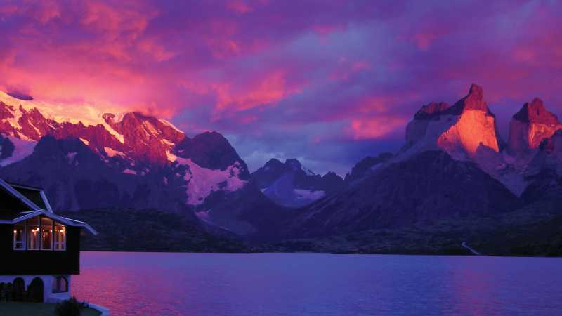 Sunrise from Lago Pehoe | Carole Solomons