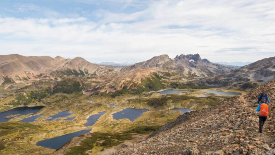 Stunning scenery trekking Los Dientes de Navarino circuit through Patagonia | EcoCamp Patagonia