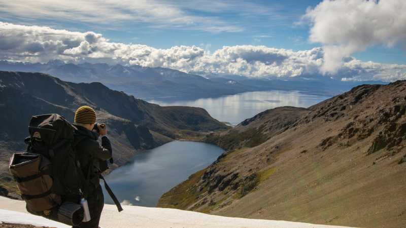 Amazing photo opportunity trekking Los Dientes de Navarino circuit | EcoCamp Patagonia