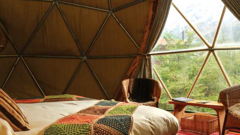 Patagonia Eco Camp Suite Dome views | Kyle Super