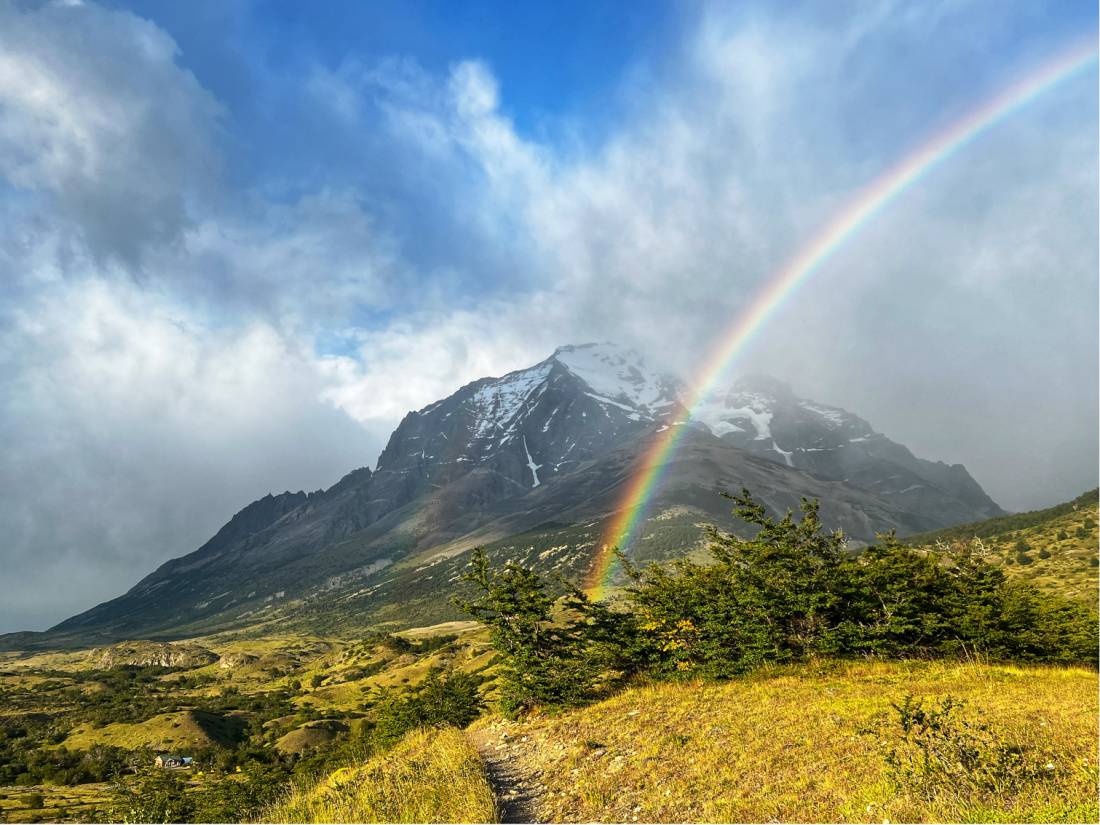 Pot of gold, Torres Del Paine National Park |  <i>'A Girl and her eBike'</i>
