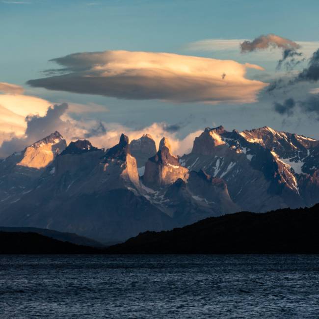 The Torres del Paine National Park is an awe-inspiring vista of mountains and lakes
