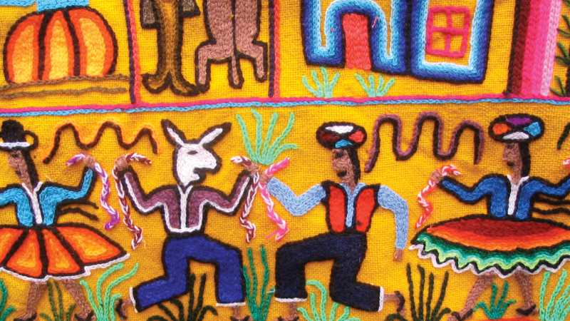 Traditional Andean weaving | Andreas Holland