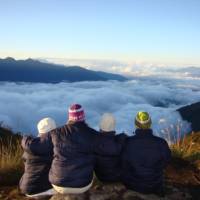 Trekkers enjoy the views on the Inca Trail | Rene Flores