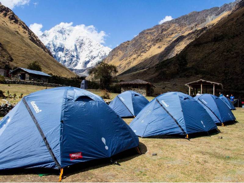 Camping on the Inca on the Inca Trail