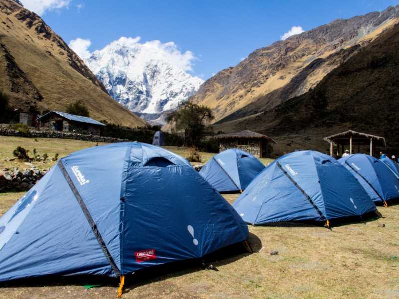 Camping on the Inca on the Inca Trail