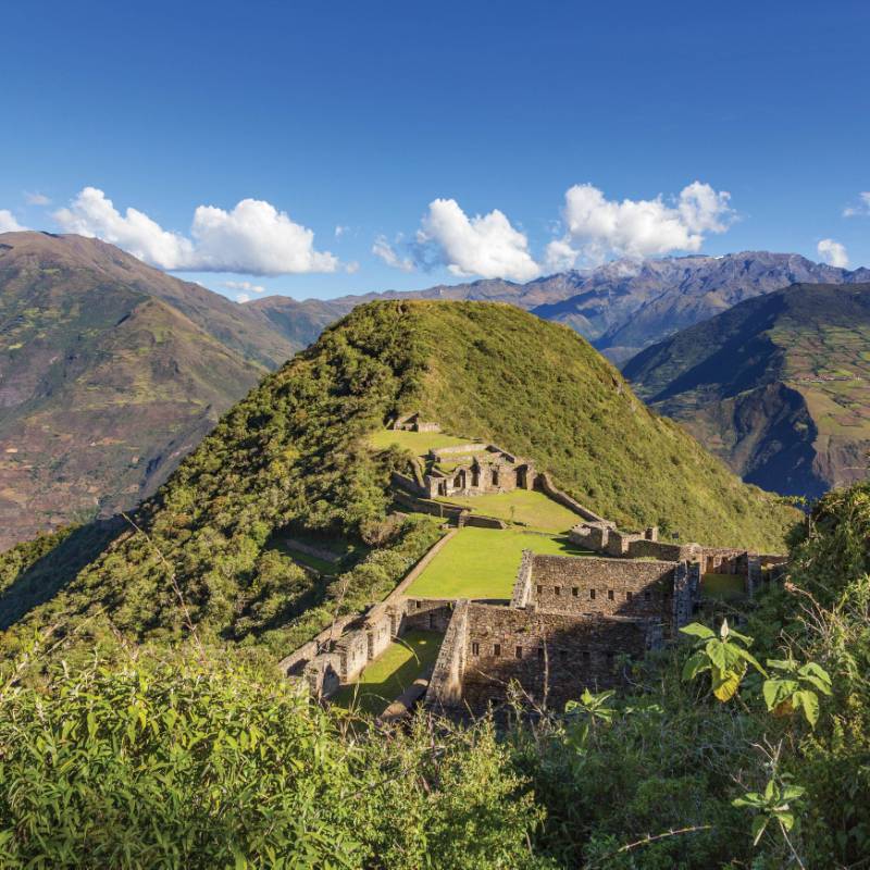 Panoramic view of the 'lost' Inca ruins of Choquequirao | Yuri Zvezdny