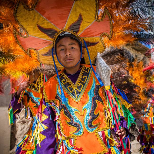 Plenty of colour on the streets of Cusco | Richard I'Anson