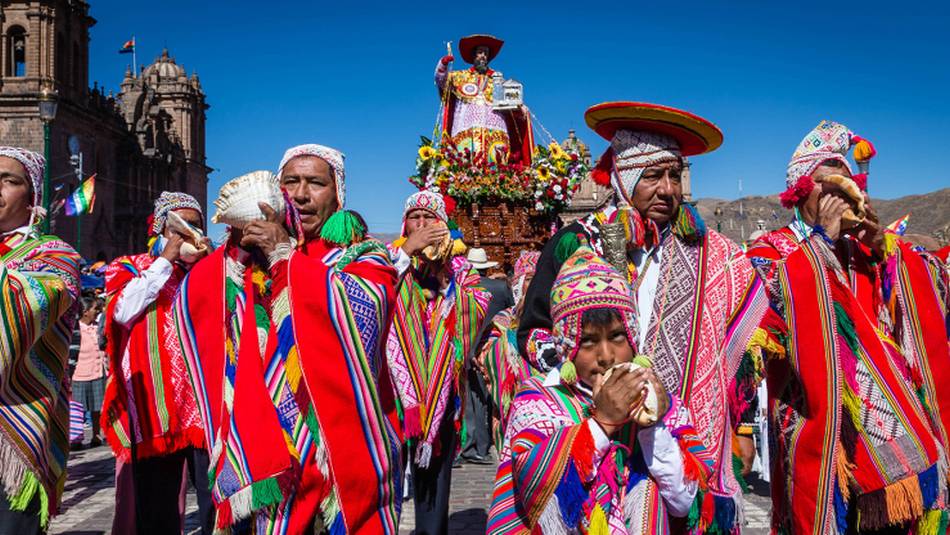 Celebrating in the streets of Peru | Richard I'Anson