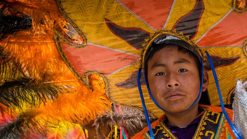 Plenty of colour on the streets of Cusco | Richard I'Anson